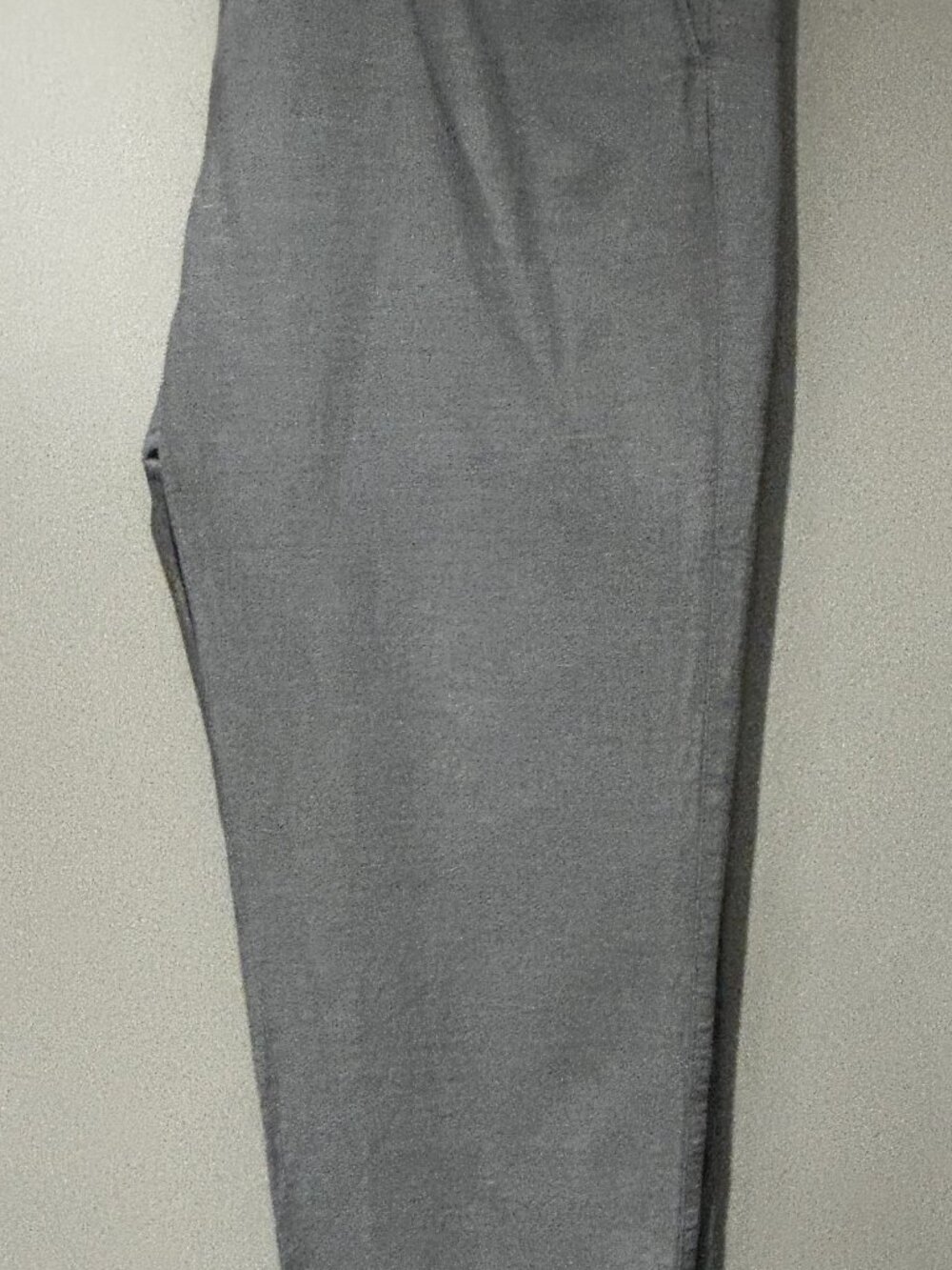 Massimo Dutti Linen Cotton Pants 36 Light Grey Casual Dress Trousers Men's